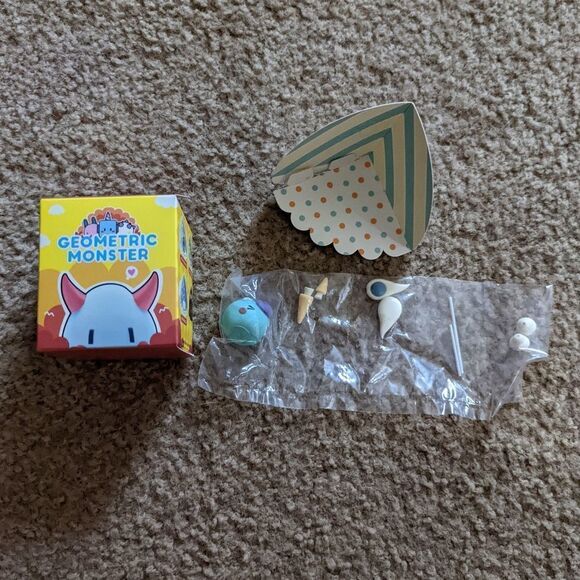 MJ STUDIO Geometric Monster Blind Box Cry Cube Figure - Picture 6 of 9